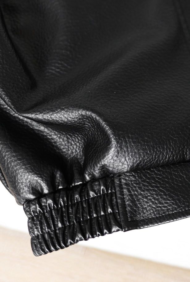 26SS★ [ EEUN MADE] Biker clip leather jumper