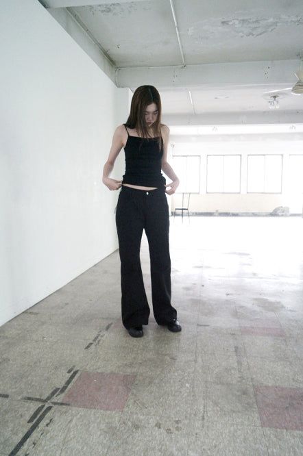 aftermonday（アフターマンデー）の「ニューブーツカットコットンパンツ (3c)（パンツ）」