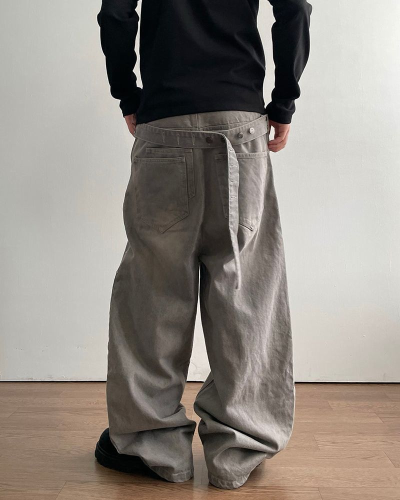 IDF（アイディーエフ）の「Step Belt Denim Pants（Pants）」