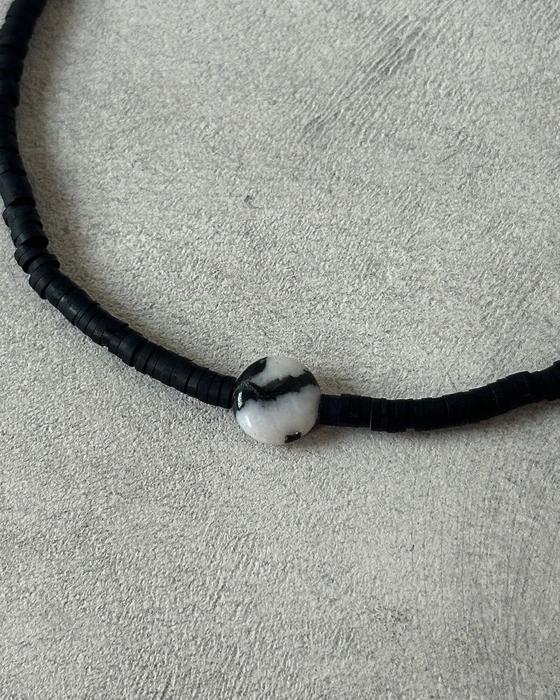 a gemstone choker necklace