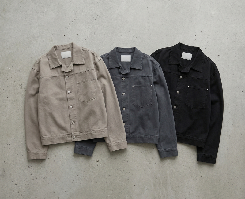 Retro-Tone Lapel Jacket
