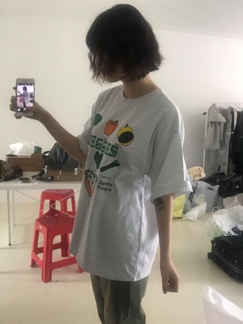 Carrot boxy t