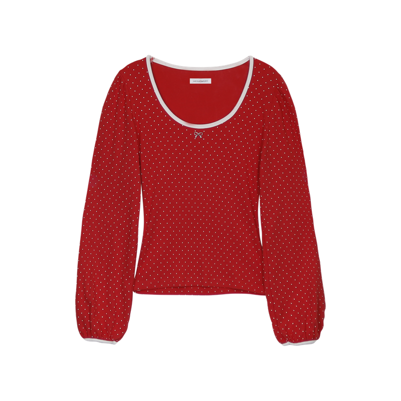 DOTTY RIBBON T-SHIRT