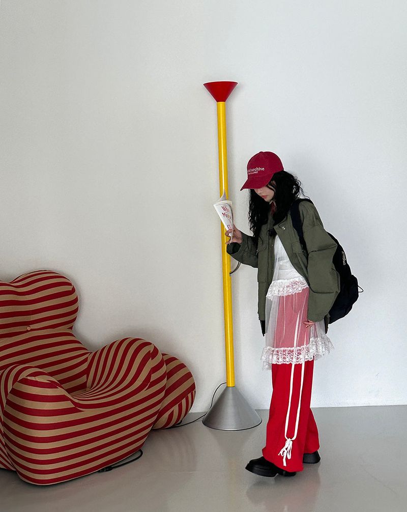 Track Ribbon Jogger Pants
