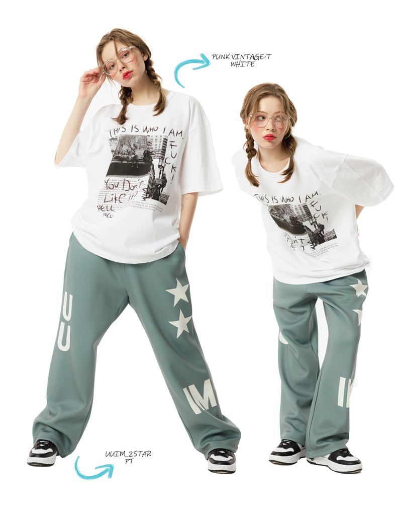 Punk Vintage-T white