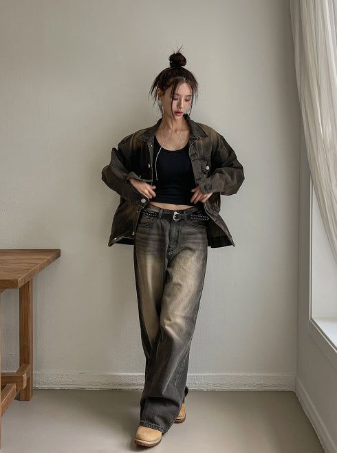 Betty Tin Beige Denim Tracker Jacket