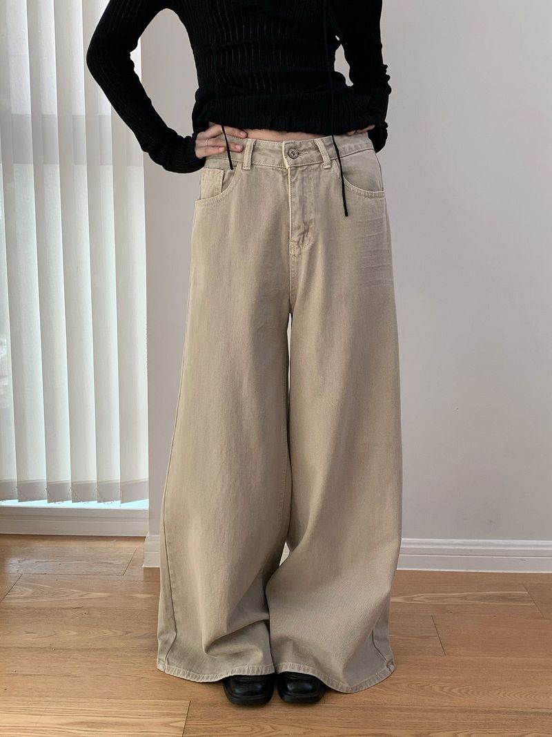 dereborujo（ドレボルゾー）の「Four Seasons Wide Washed Cotton Pants（Pants）」