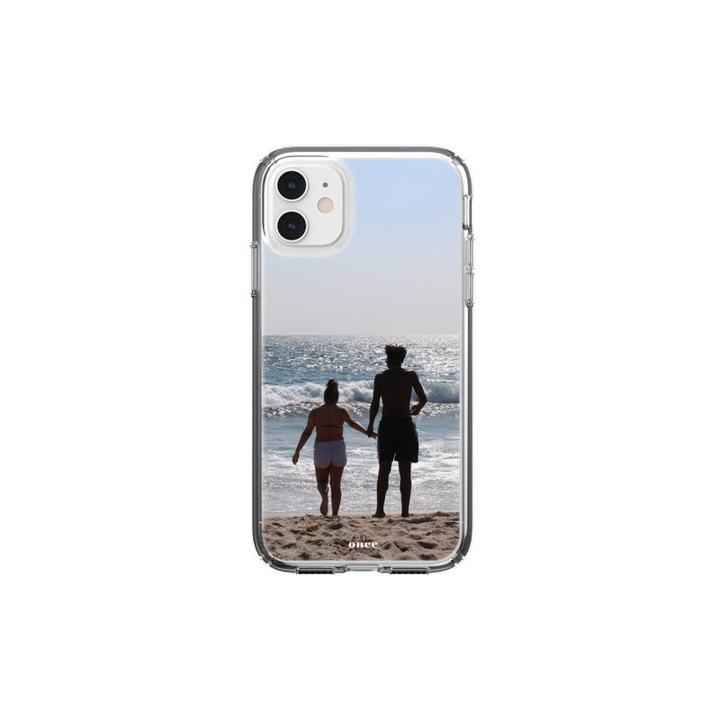 (gel hard) 03 couple Santa Monica Sea phone case