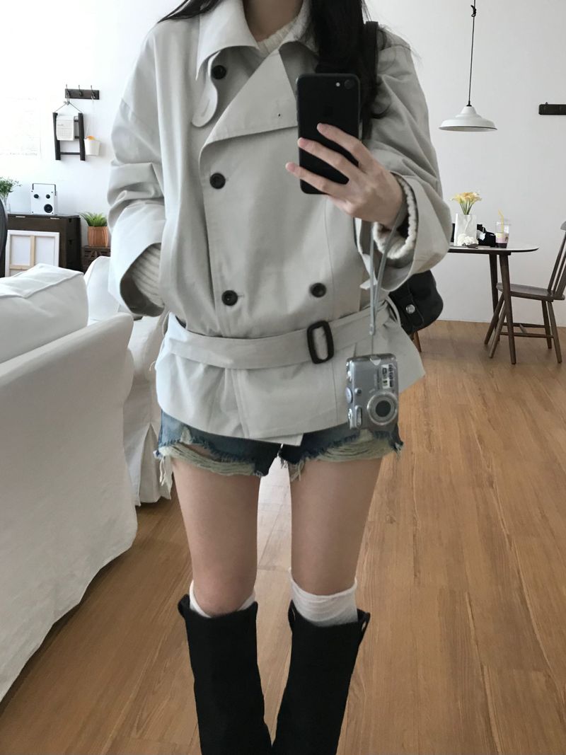 Root Short Trench Jacket (3 colors)