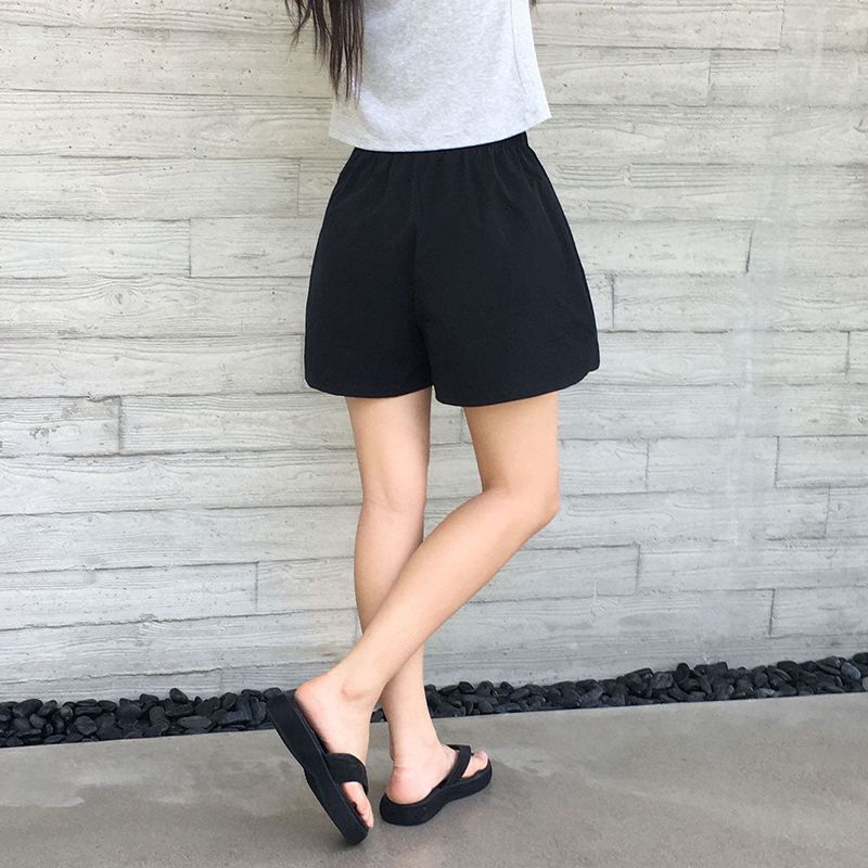 [MADE] Soft waist elastic shorts