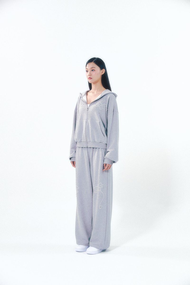 Pearl Track Pants Gray
