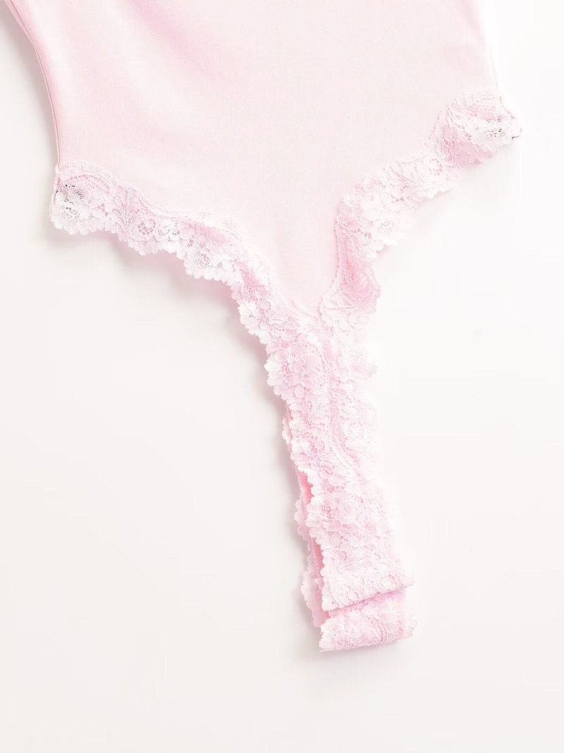 Elvia Lace Bodysuit Top