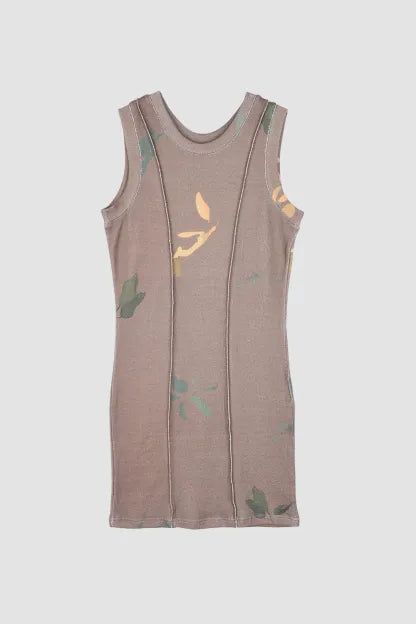 LEAF KNIT DRESS