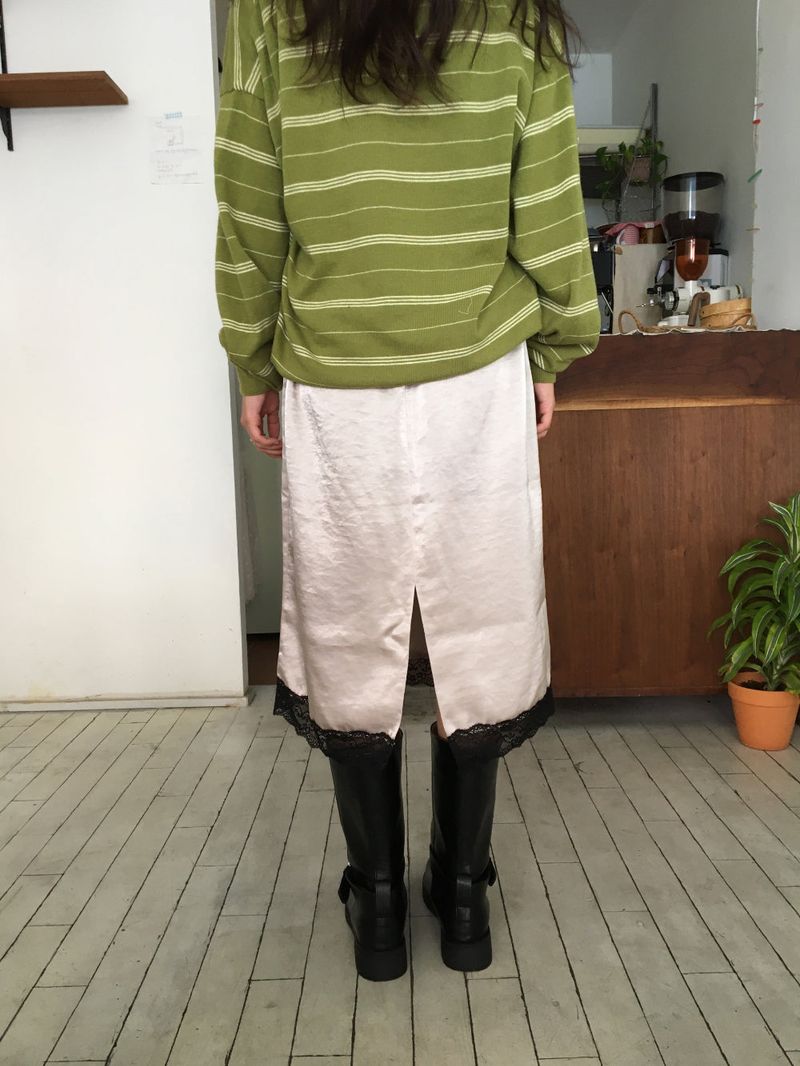 ダーリンシルキーレーススカート (3color)
