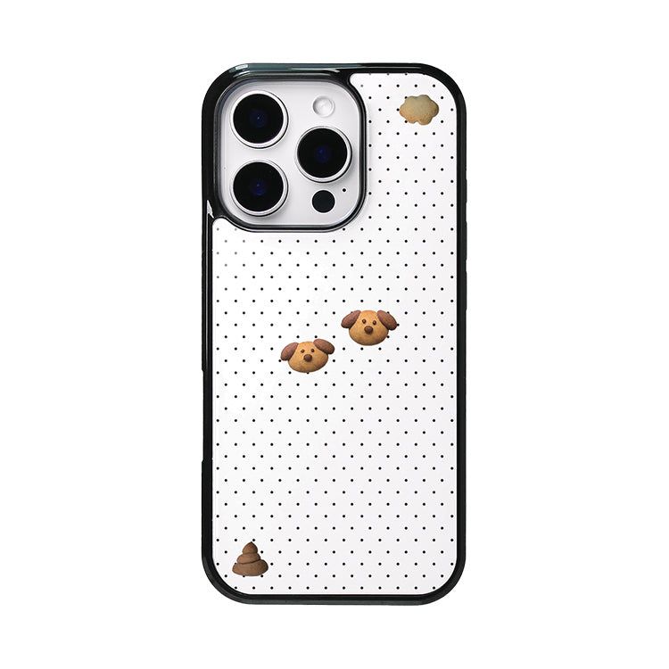 1081（イルゴンパルイル）の「クッキーパピーグラスバンパーケース（スマホグッズ/小物）」