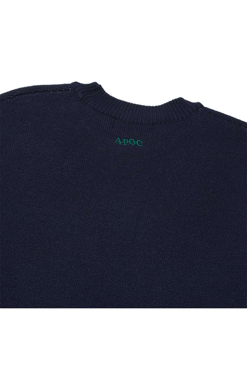 HTT Jacquard Knit_Navy