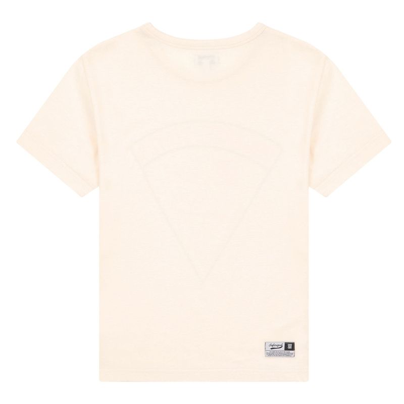 ROUX BASE SCHOOL EAT THE PIZZA TEE (IVORY)