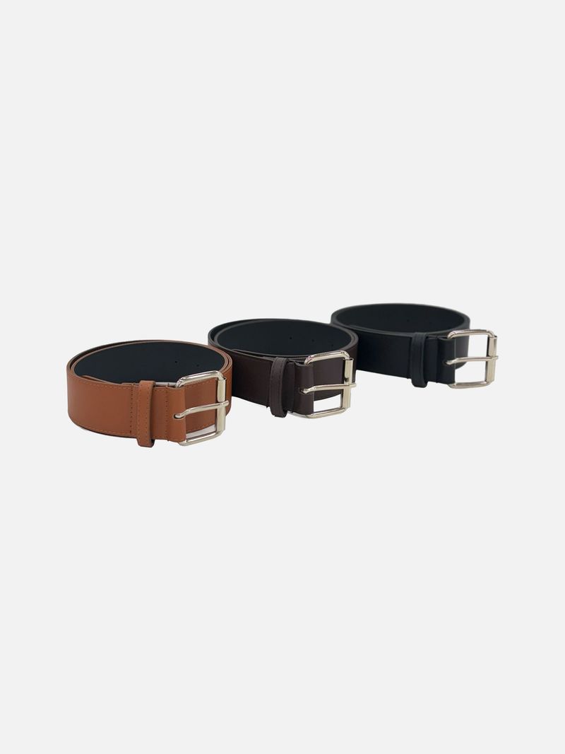 DISCERNMENT(ディサーンメント)の「Port Vintage Leather Pin-Buckle Belt 3C(Fashion Accessories)」