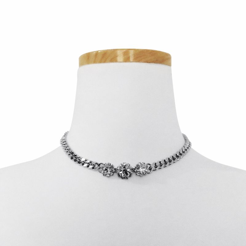 TWENTYONEAUGUST(トゥエンティワンオーガスト)の「トリプルTダイヤモンドチョーカー(アクセサリー)」