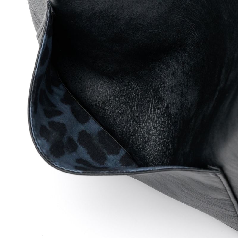 Inner leopard artwork bag [Black]