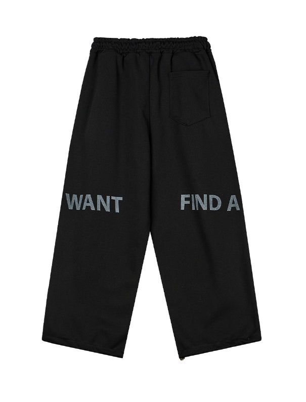 Freno Lettering Sweatpants