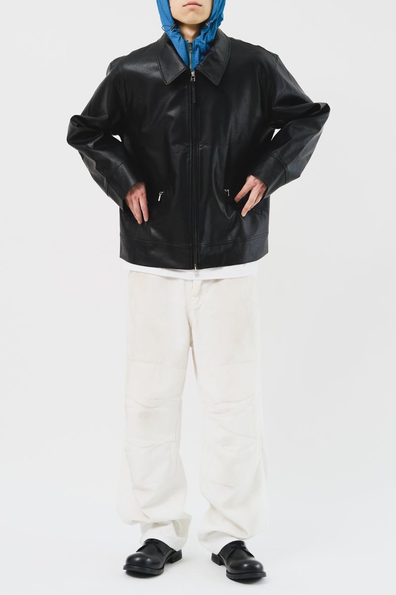 Storm Leather Zip Jacket