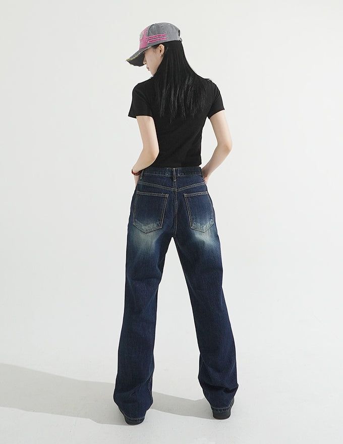 テディクロップドTシャツ