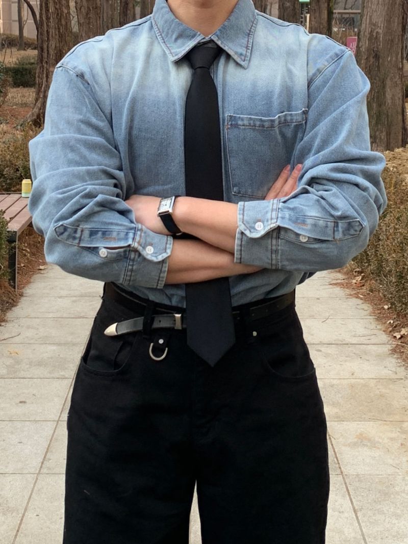 Karga Washed Denim Shirt