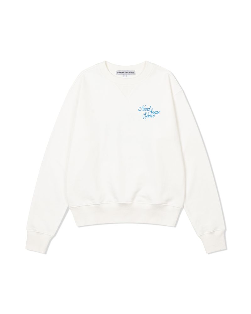 Need Some Space Sweatshirt(WHITE)