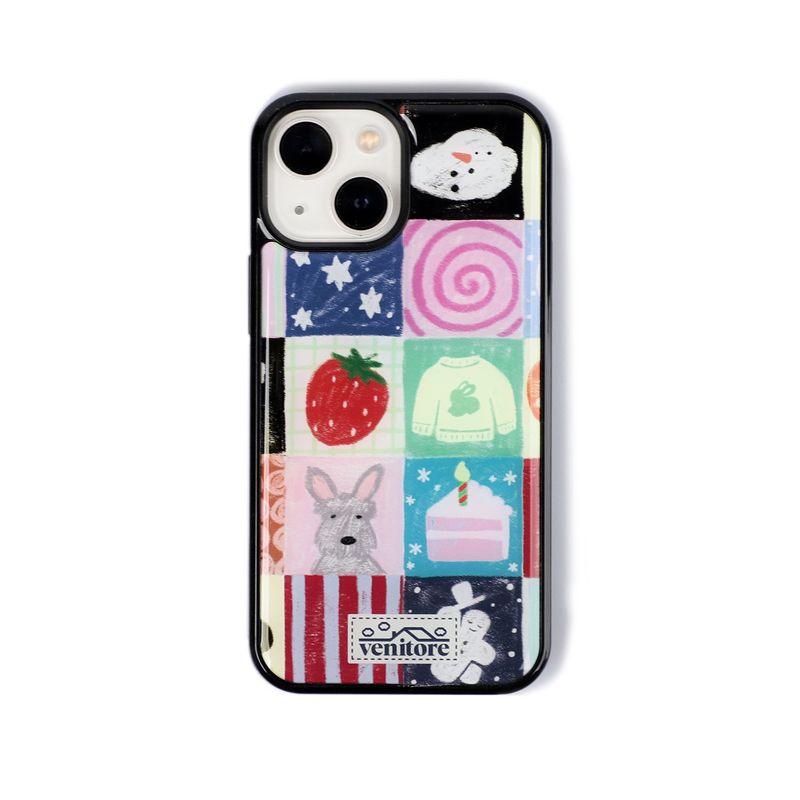 [MADE][Epoxy Bumper Case] Winter Mellow Patch Case (TYPE 1)
