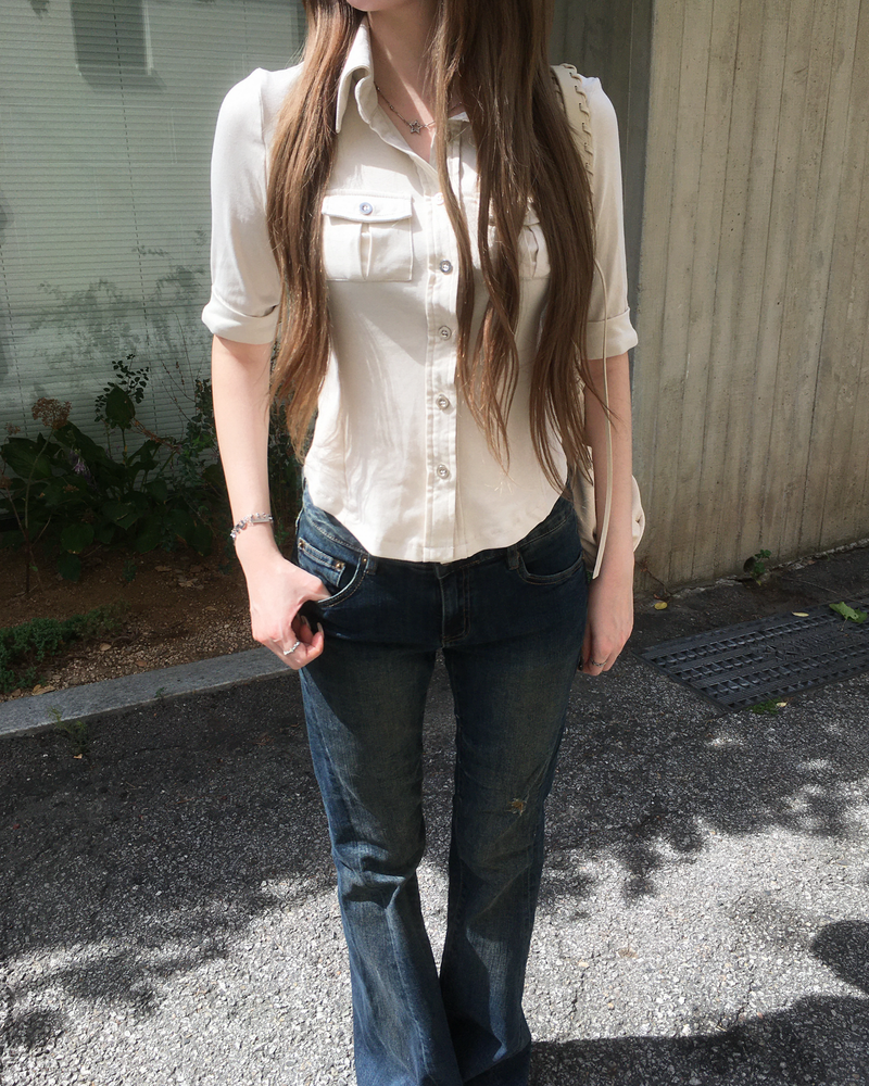Pocket work shirts