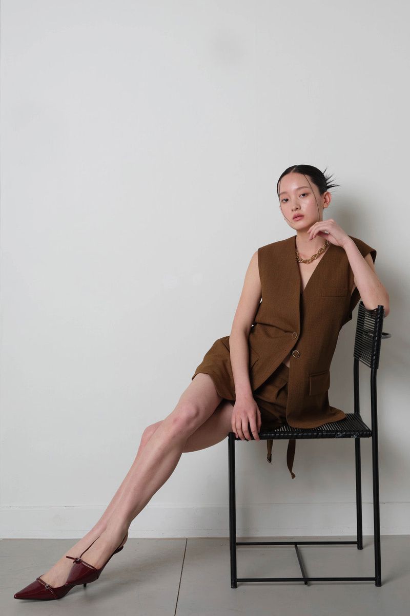 Day Essential Shorts_Brown