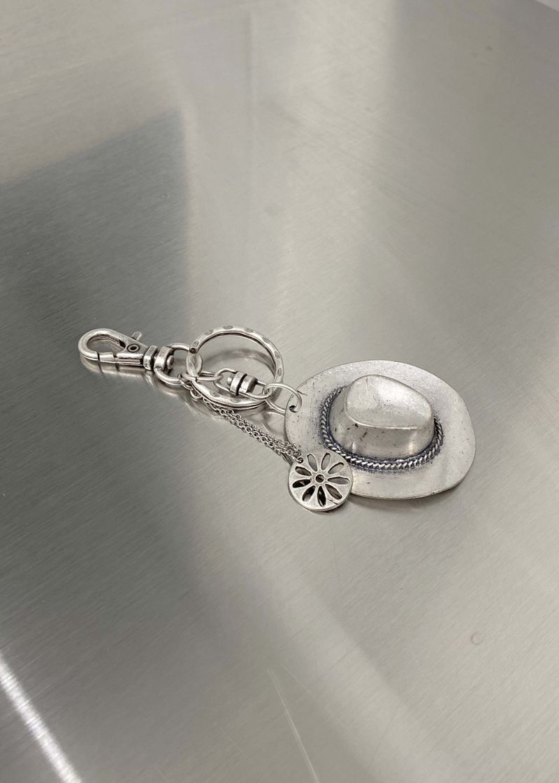WESTERN HAT KEYRING