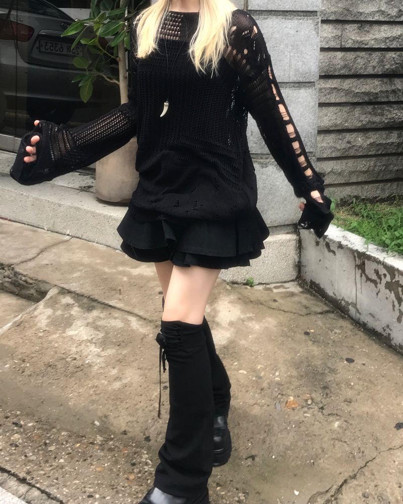 summer corset leg warmer