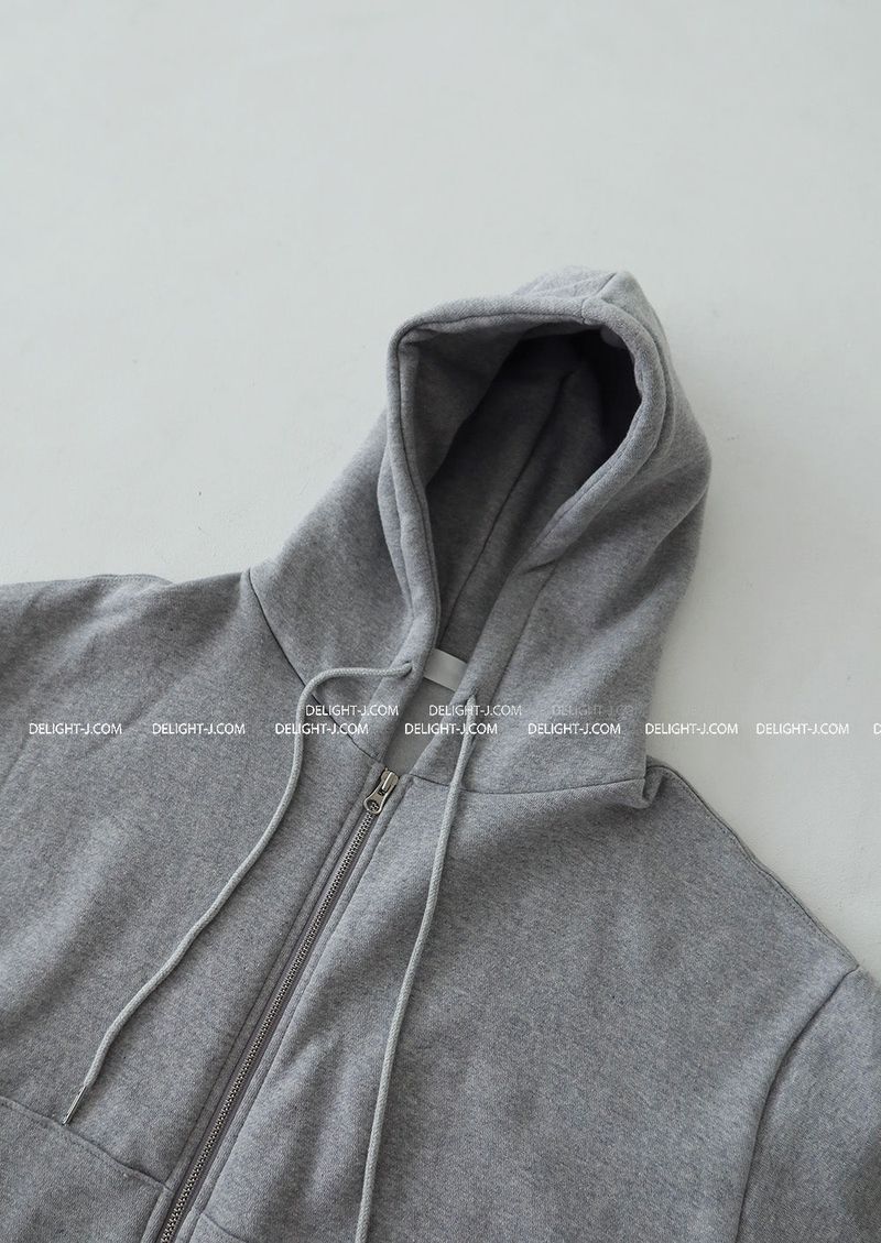 Napping Two-Way Daily Hooded Zip-Up
