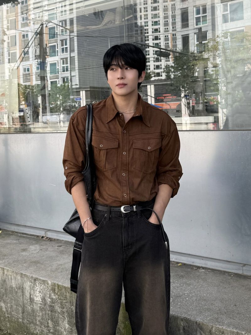 Yard suede western shirt