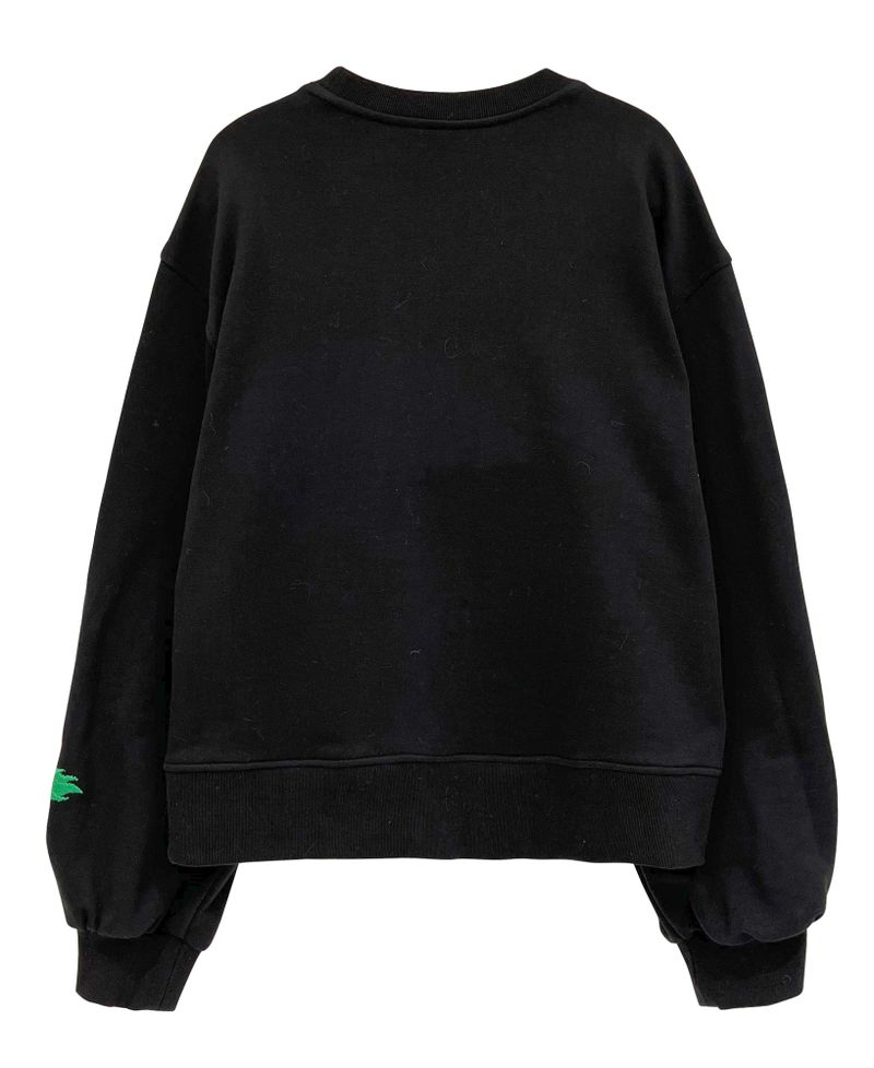 Shirring sweatshirt