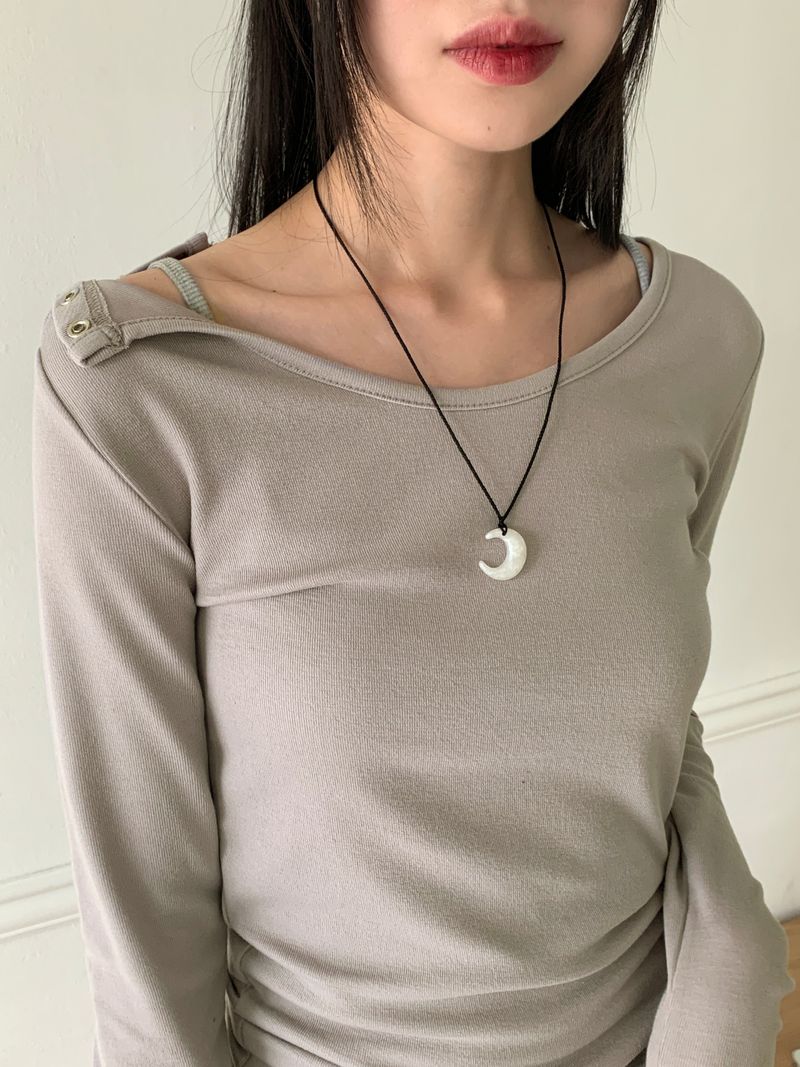 carson moon gemstone necklace