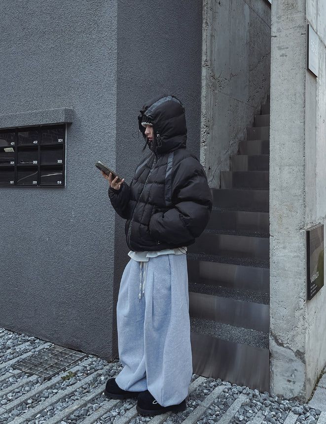 Noah Drop Square Hooded Padding