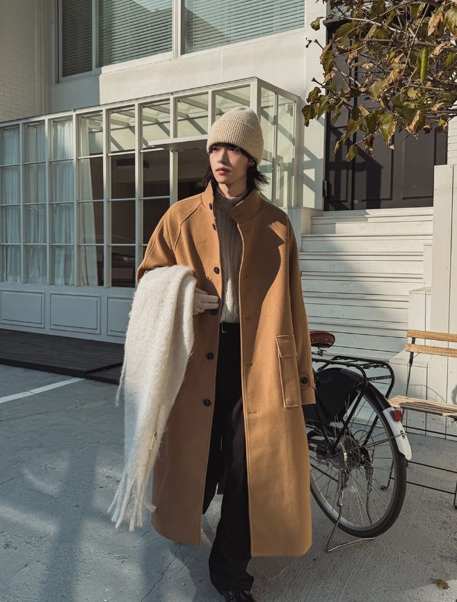 2PLAN（ツープラン）の「Kuma high neck maxi coat（Jackets/Outerwear）」