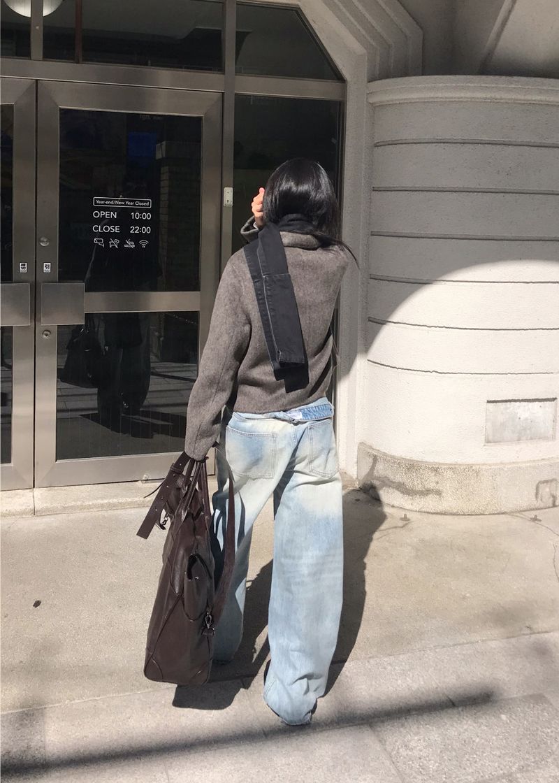  DART WIDE WASHING DENIM