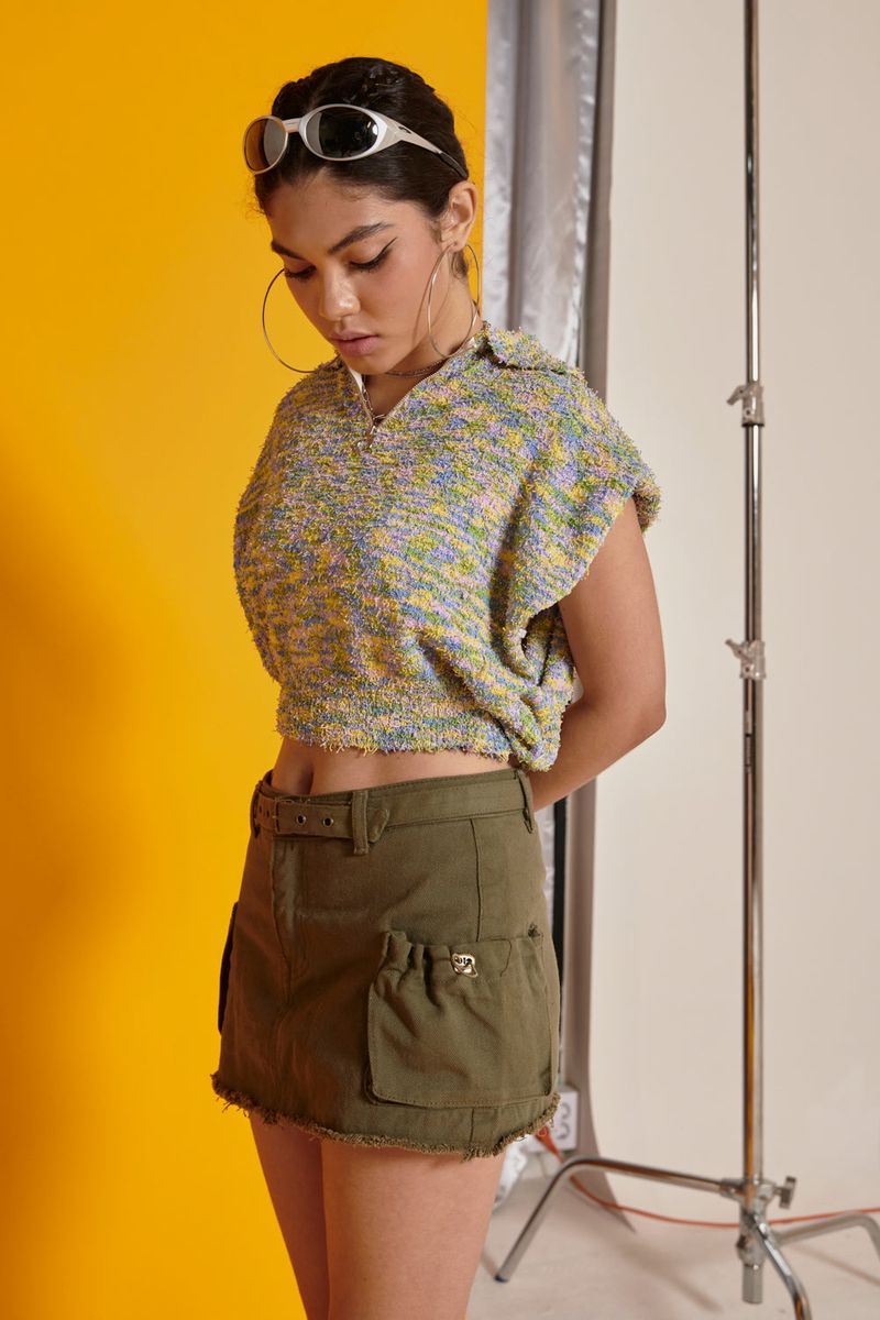 CARGO MINI SKIRT