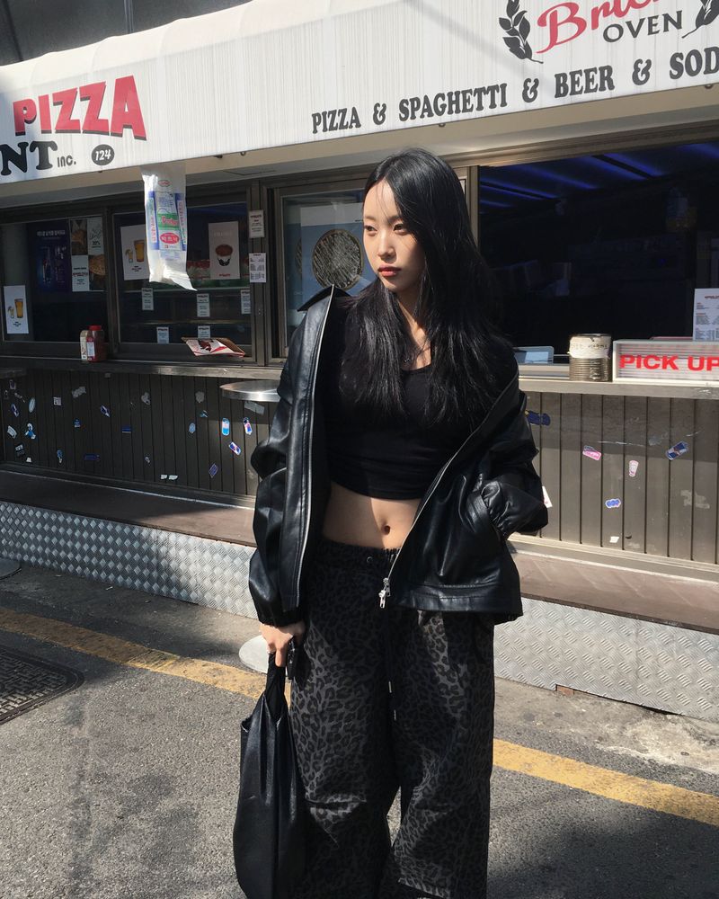 Classic leather jacket