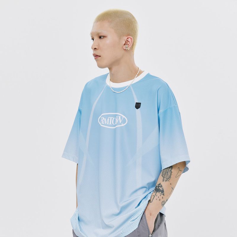 ROMANTIC CROWN(ロマンティッククラウン)の「SHINING LOGO SOCCER JERSEY(Tops)」