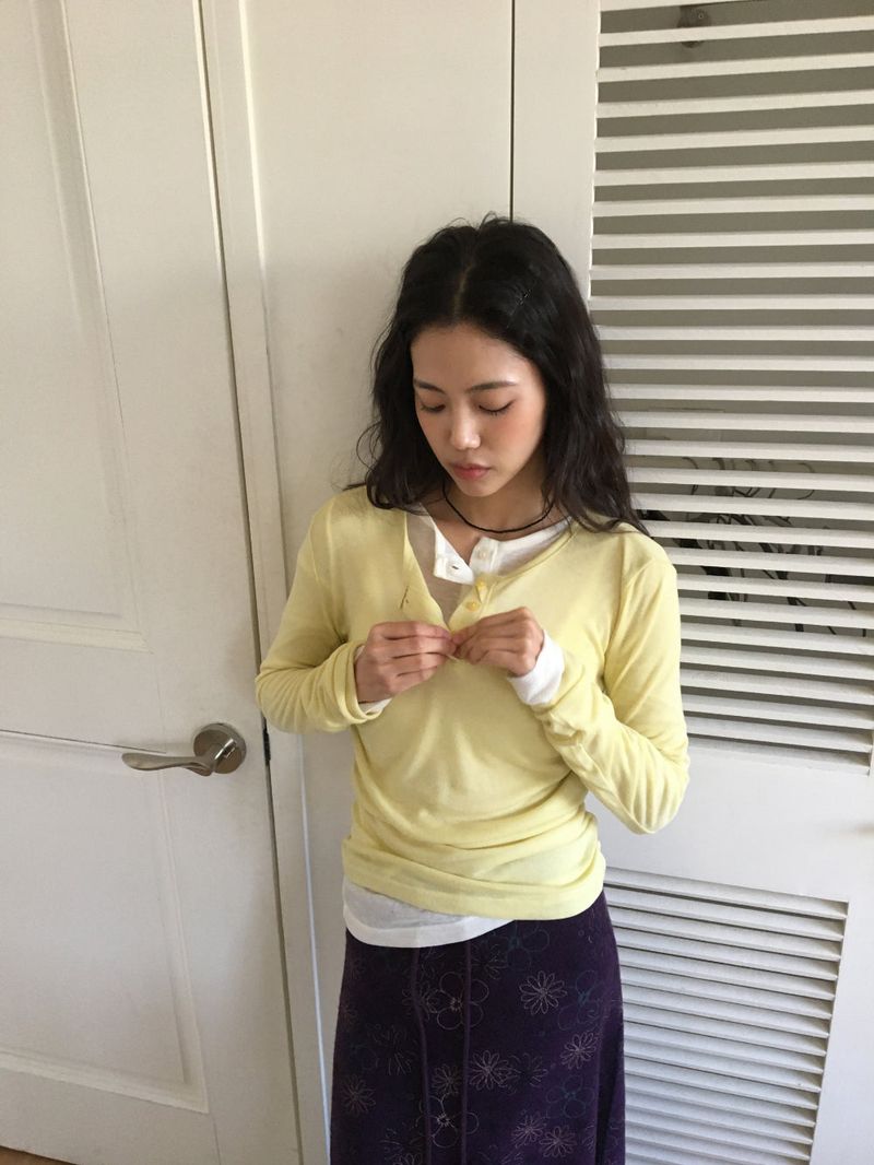 [MD's Pick]Button Long Sleeve (7 Colors)