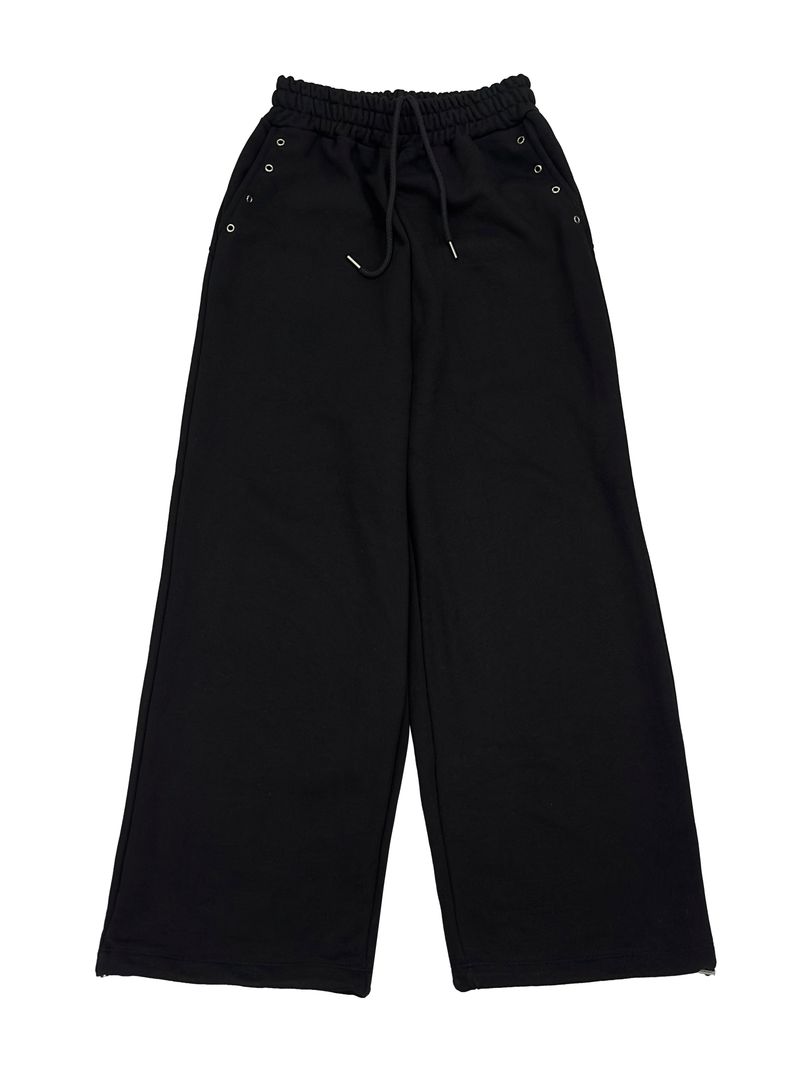eyelet punching wide pants (2color)