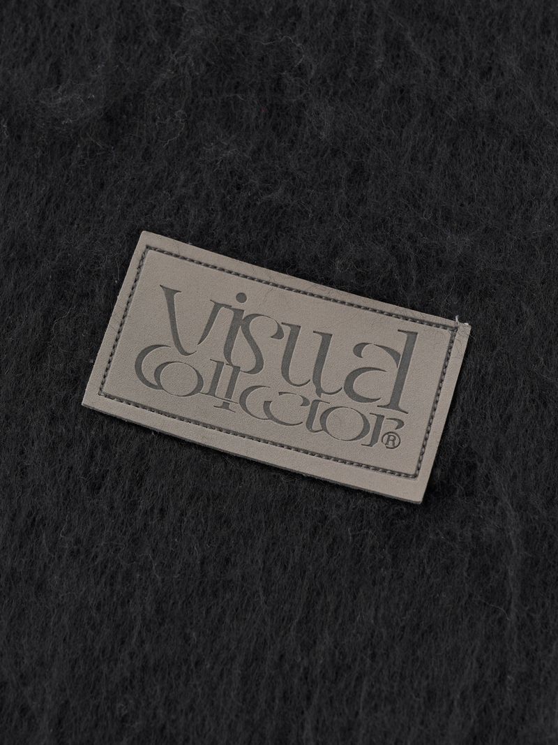 visual solid muffler [black]
