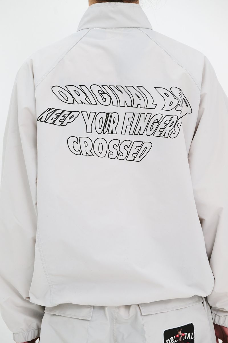 LIGHT WEIGHT WP TRACK JACKET GRAY