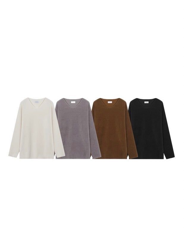 Breen V-Neck Deck Knitwear