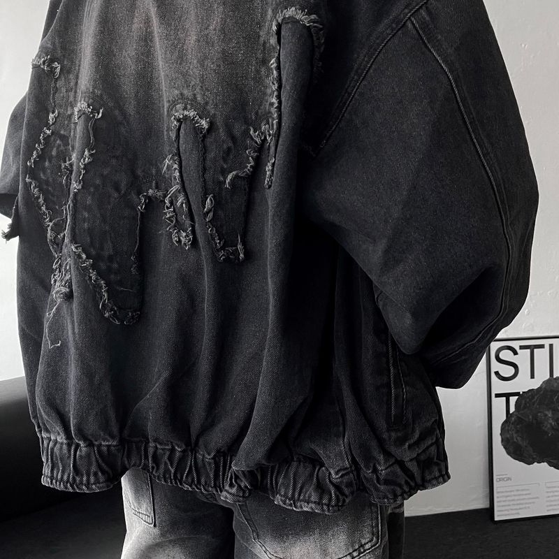DV Backrovan Black Blue Vintage Jacket